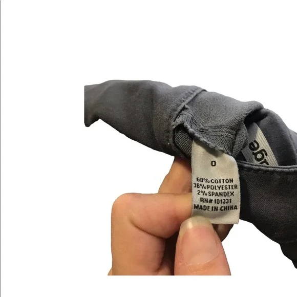 Refuge | High Rise Pin up vibe Triple Button Up Shorts gray - Picture 8 of 8